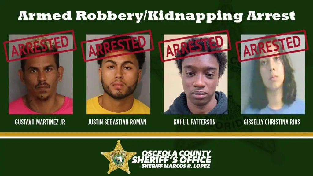 Armed Robbery/Kidnapping Arrest