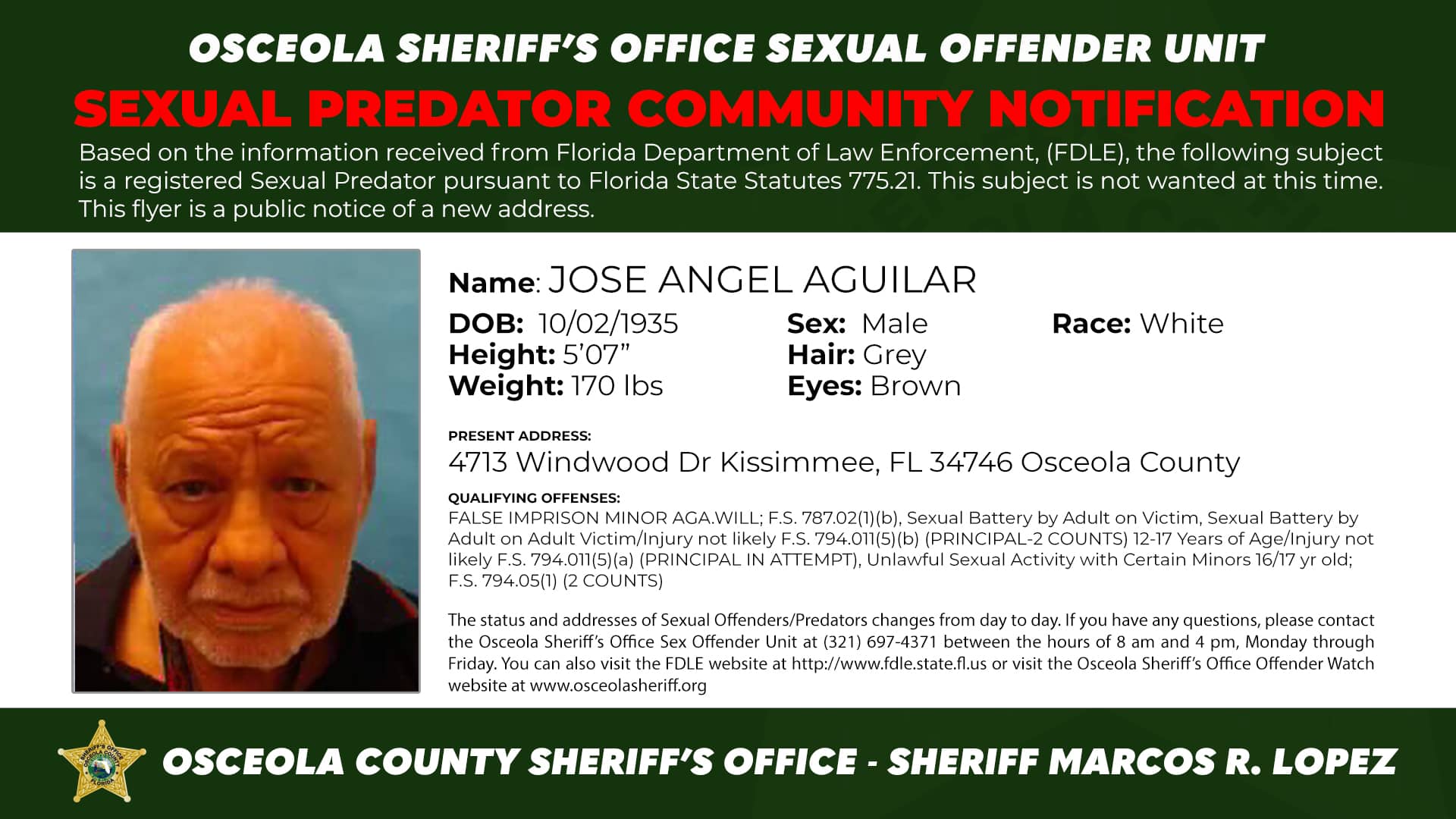 NCSO Offender Watch / Home