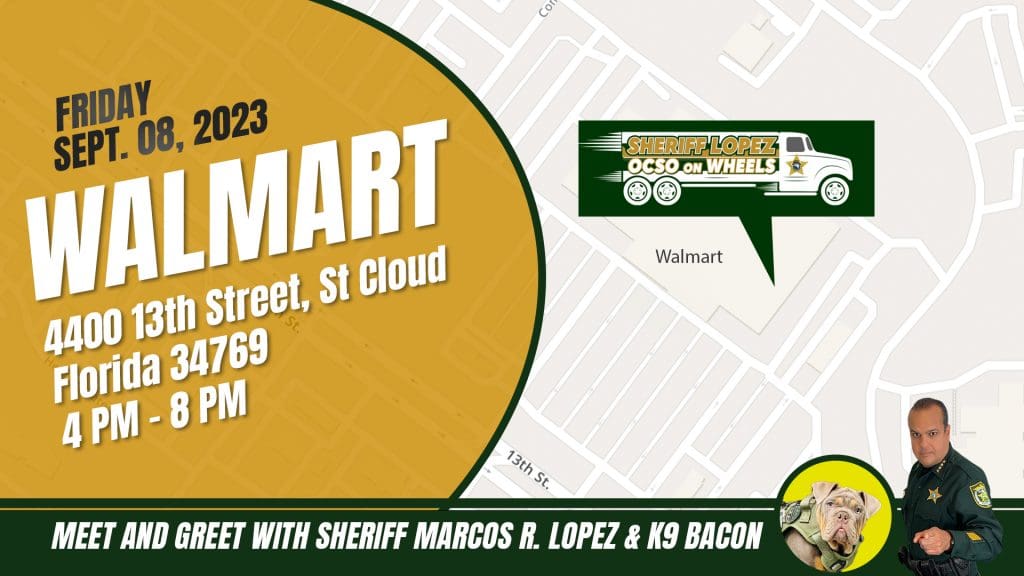 OCSO on Wheels | Walmart St. Cloud - Osceola County Sheriff's Office ...